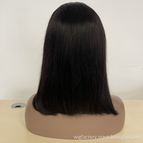New design short bob wig lace front, Straight Bob Wig 13x4 lace frontal bob wigs, 10-16 Inchshort bob human hair wigs